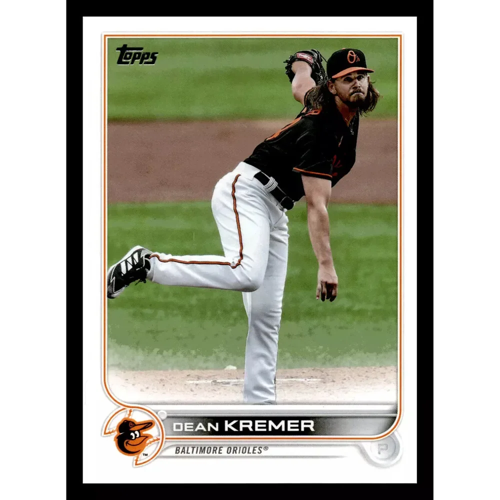 2022 Topps Dean Kremer #340 Baltimore Orioles